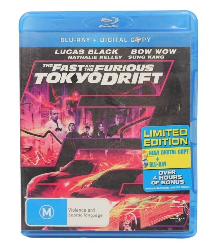 Blu Ray Disc The Fast And The Furious Tokyo Drift 057200014539 Cash