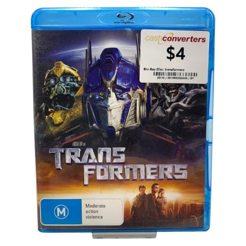 Blu Ray Disc Transformers Cash Converters