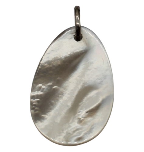 Thomas Sabo Mother Of Pearl Tear Drop Pendant Silver Pendant G