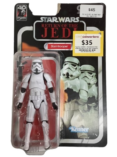 Hasbro Star Wars Return Of The Jedi Stormtrooper Black