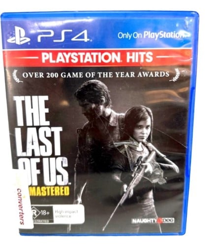 The Last Of Us Remastered Playstation 4 PS4 032800249634 Cash