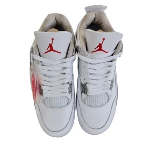 Unisex Replica Nike Air Jordan Replica Air Jordan 4 Retro White