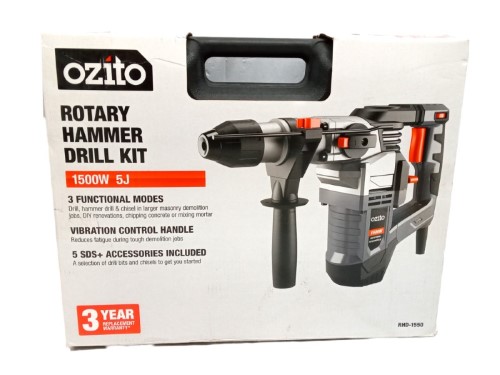 Ozito sds store hammer drill