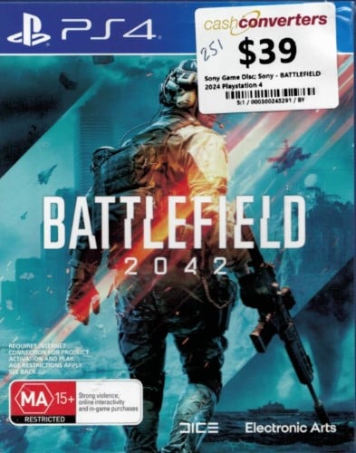 Battlefield 2024 Playstation 4 PS4 000300245291 Cash Converters   045eb565 2cae 45bc Bcbb Afb100900419 