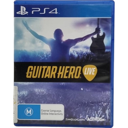 Playstation 4 sale guitar hero live