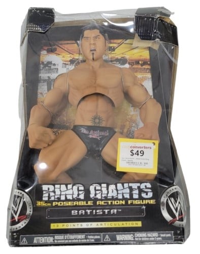 Jakks Pacific WWE Ring Giants - Batista Black | 001800716127 | Cash  Converters