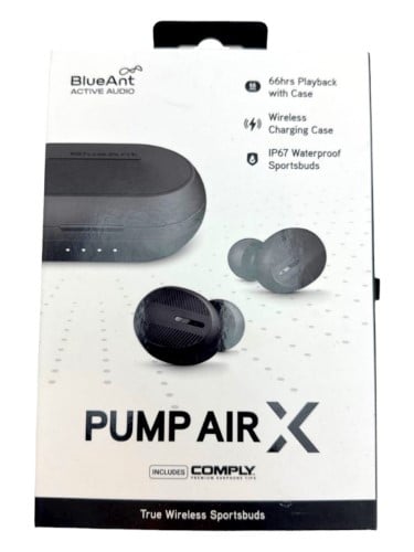 Blueant pump air discount x wireless earbuds