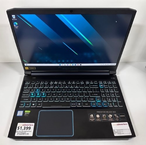 Acer Predator Helios 300 N18i2 Intel Core i7 16GB 250GB Black ...