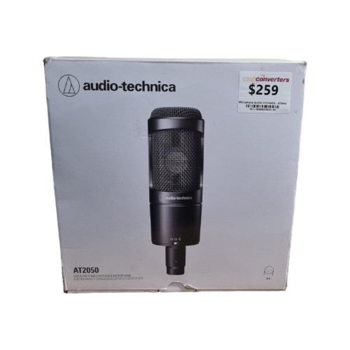 Audio-Technica At2050 Black | 039800376019 | Cash Converters