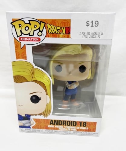 Android 18 store funko pop