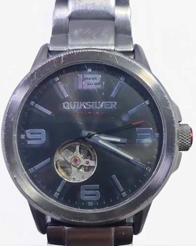 → Quiksilver Bienville Leather Black Silver… its5to12