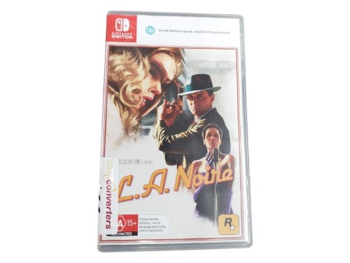 La noire switch sale cartridge