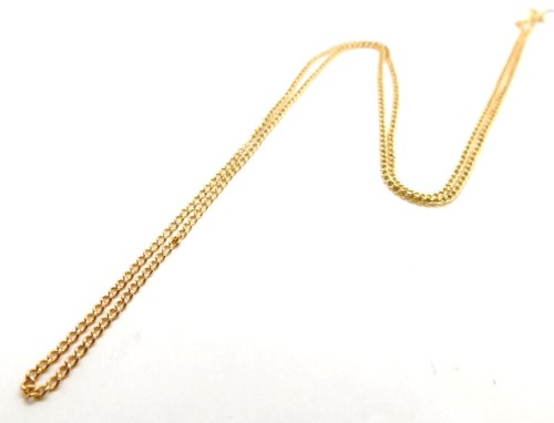 18ct gold necklace ladies