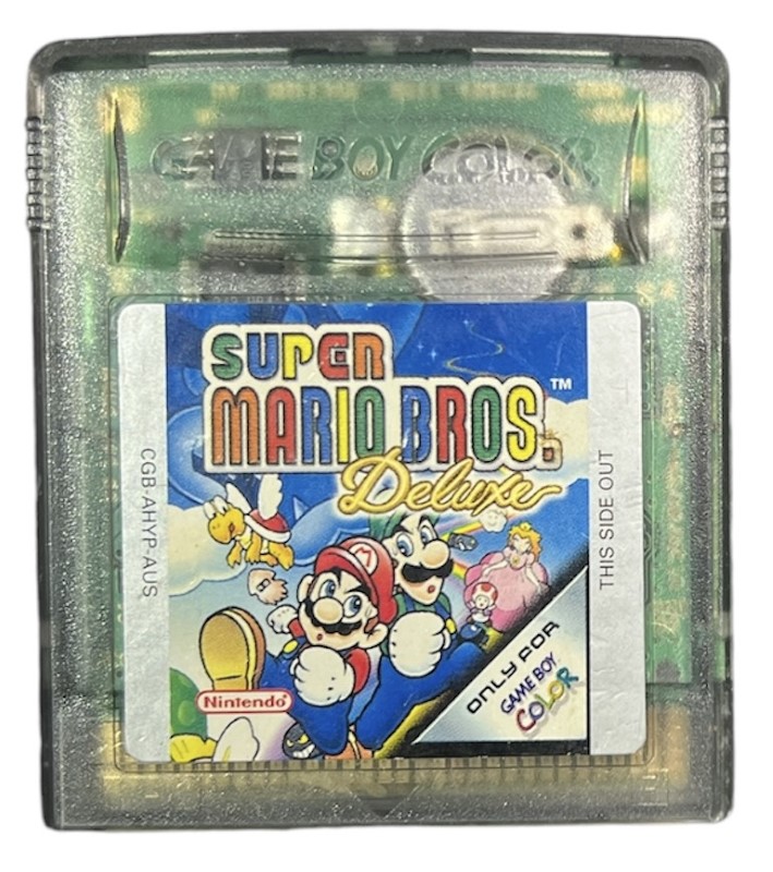 Super Mario Bros Deluxe for Nintendo Gameboy Color high quality CIB Very good Condition