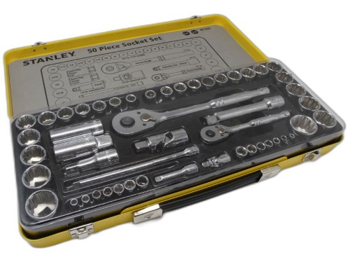 Stanley 50 piece on sale socket set