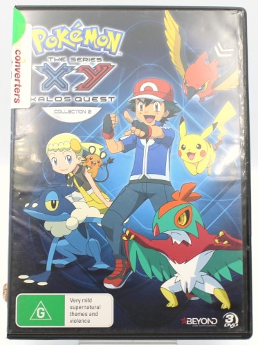 Pokemon x y dvd - crelsa