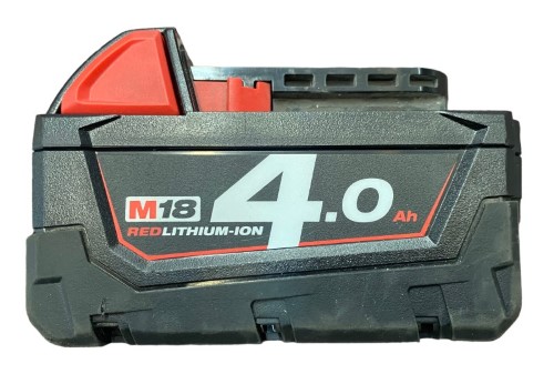 Milwaukee M18b4 18V 4.0Ah Battery With Gauge