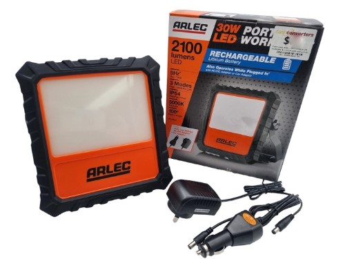 arlec portable floodlight