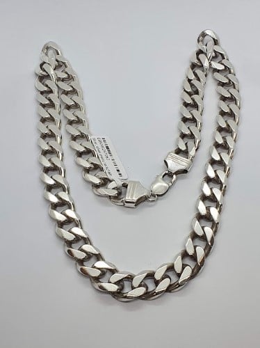 Silver store gents chain