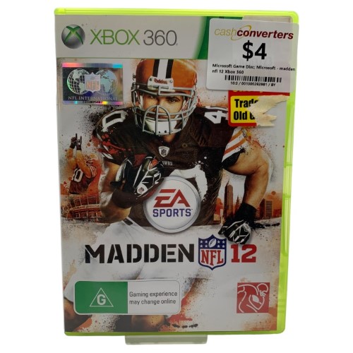 Madden 12 (Microsoft Xbox 360)