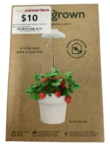 Umbrella store grow light