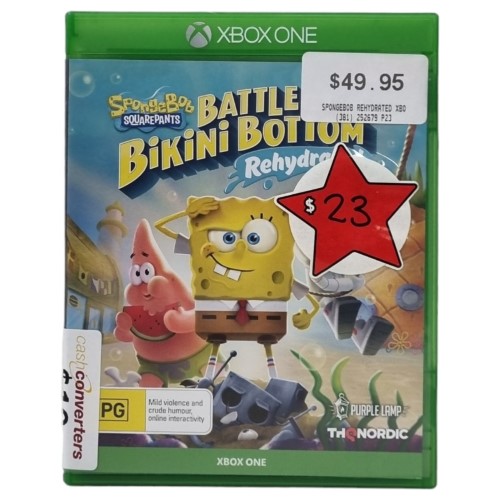 Spongebob Battle For Bikini Bottom Xbox One | 002500498814 | Cash ...