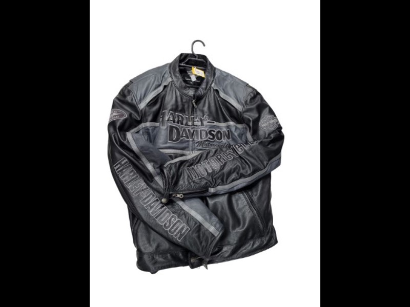 EUC Teknic Leather Padded Motorcycle Jacket Small