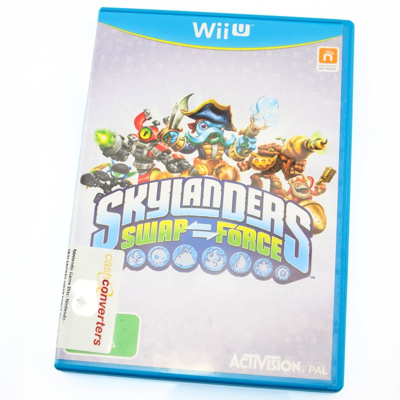 skylanders swap force wii u