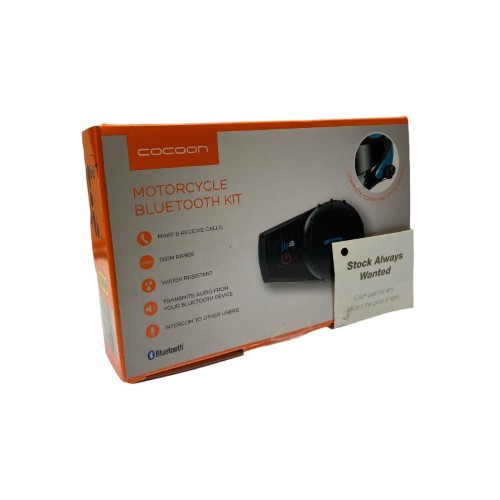 Cocoon Motorcycle Bluetooth Kit Bt42740 Black