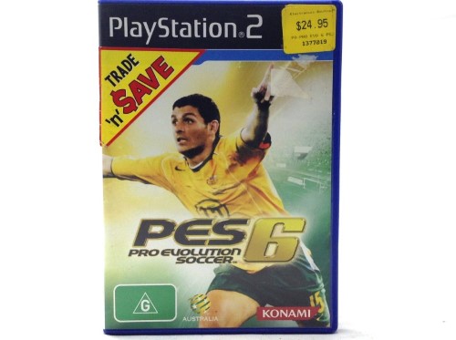 Pes 6 Pro Evolution Soccer Playstation 2 (PS2) | 033000358621 | Cash ...