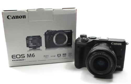 Canon Eos M6 Mark I Ef-M15-45 Stm Kit 24.0 Mp Black | 014400017684