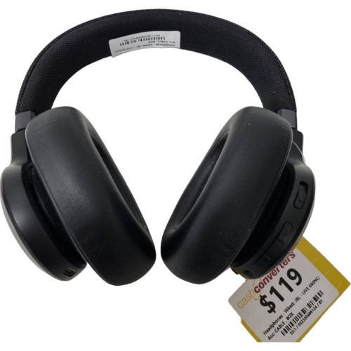 JBL 660Nc Live Black, 002500496124