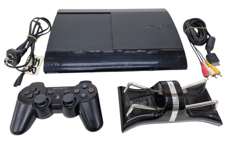 PlayStation 3 Slim Console in Black 120 orders GB