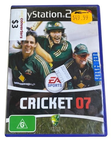 Cricket 07 Playstation 2 (PS2) | 040000292655 | Cash Converters