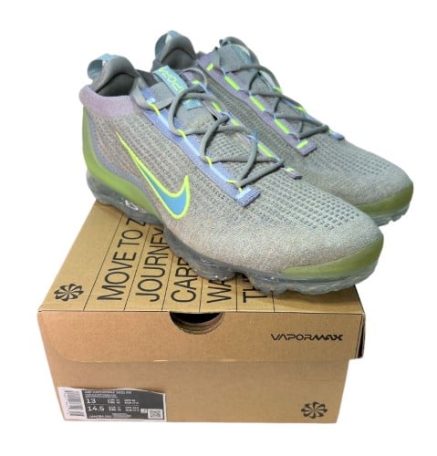 Vapormax grey sale and green