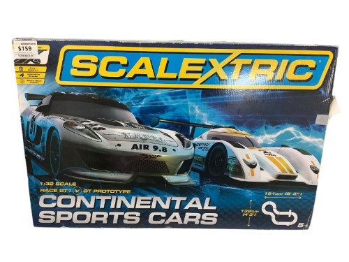 Scalextric continental sports store cars set