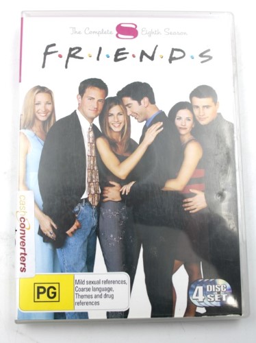 friends season 8 dvd
