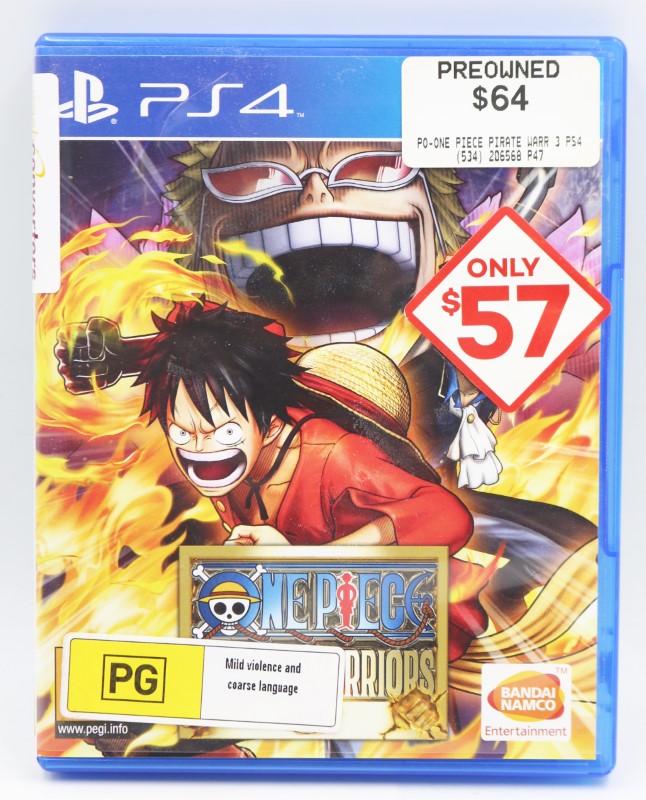 one piece pirate warriors 3 ps4