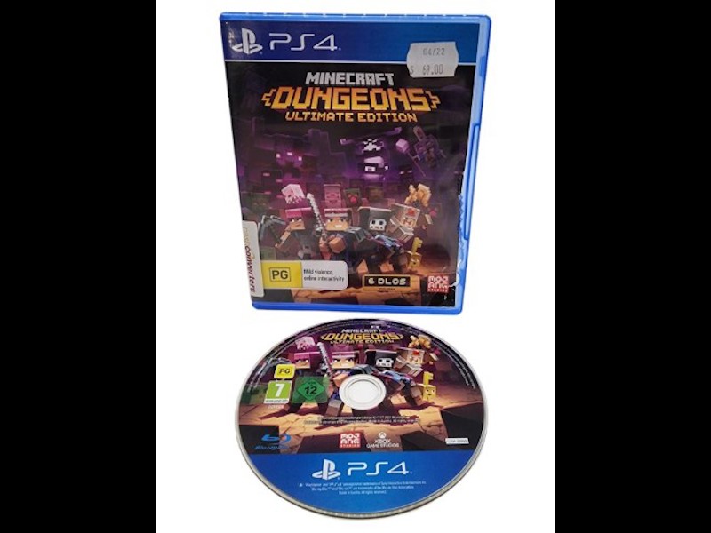 Minecraft Dungeons Ultimate Edition Playstation 4 | Cash Converters 055200154680 | (PS4)
