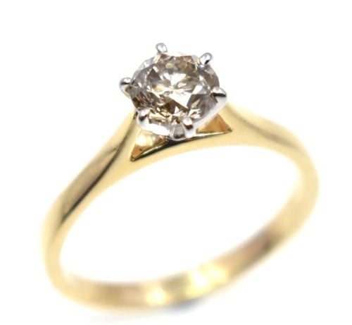 michael hill champagne diamond