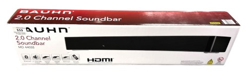 Bauhn 2.0 Channel Soundbar Md 44055 Black | 034000363777 | Cash Converters