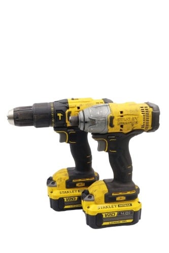 Stanley fatmax drill online and impact driver set