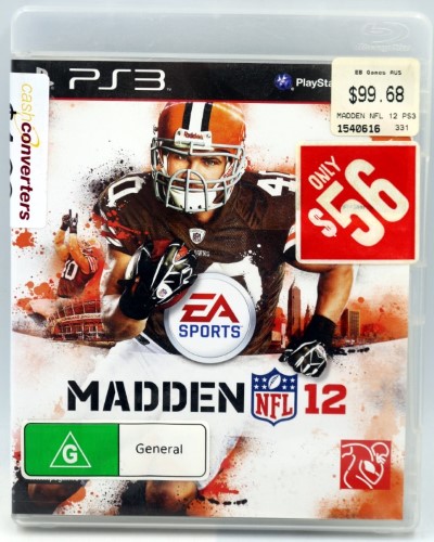 Cash Converters - Sony Ps3 Game MADDEN NFL 10