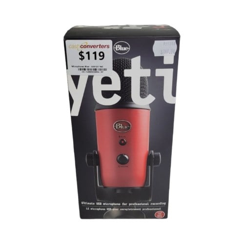 Blue Yeti A00121 Red | 028600268904 | Cash Converters