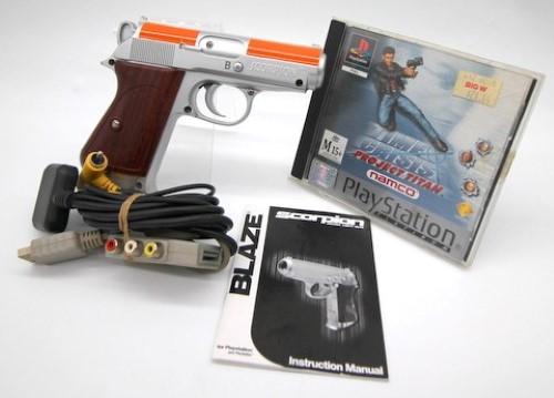 Time Crisis Project Titan + Scorpion Controller Gun Playstation ...