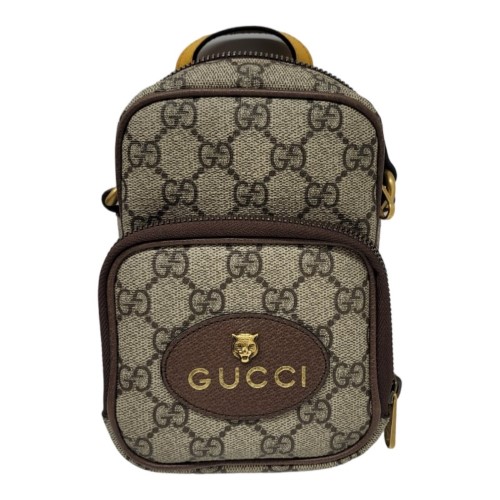 Gucci: Black Small Jumbo GG Backpack | SSENSE