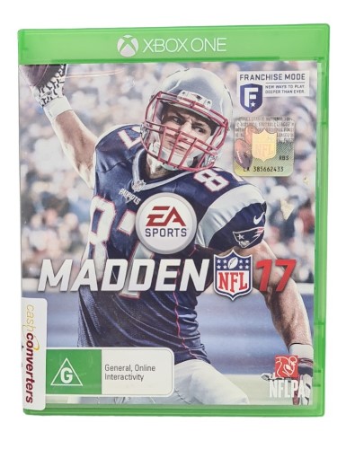 Madden NFL 17 Xbox One, 032800240917