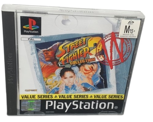 Street Fighter 2 Collection Complete Playstation | 001600343749 | Cash ...