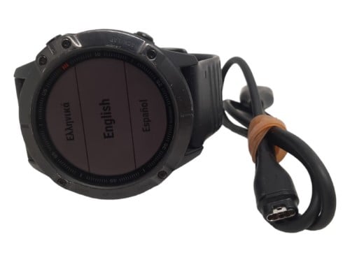 Garmin fenix sales 6x pro black