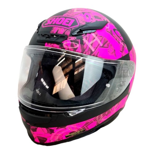 Pink motorcycle 2025 helmet with bluetooth